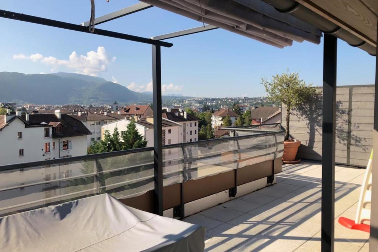 Penthouse Flat South-Facing Terrace - Welkeys Apartment Annecy Exterior foto
